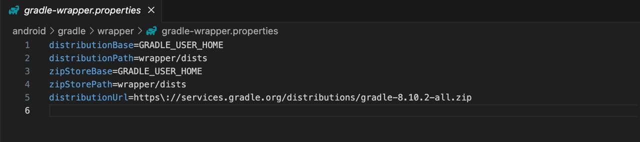 android/gradle/wrapper/gradle-wrapper.properties