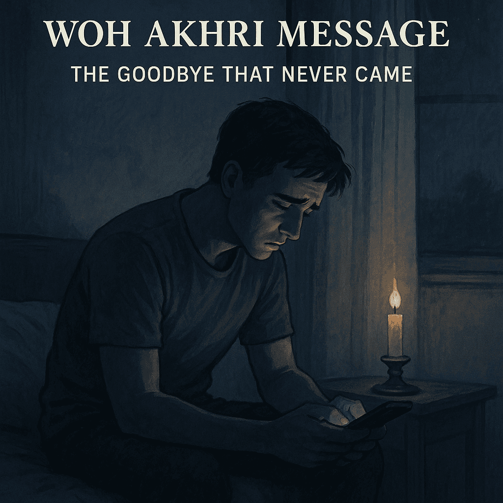 Urdu Writing Chapter 7 – “Woh Akhri Message” – The Goodbye That Never Came The Unsaid Chapters